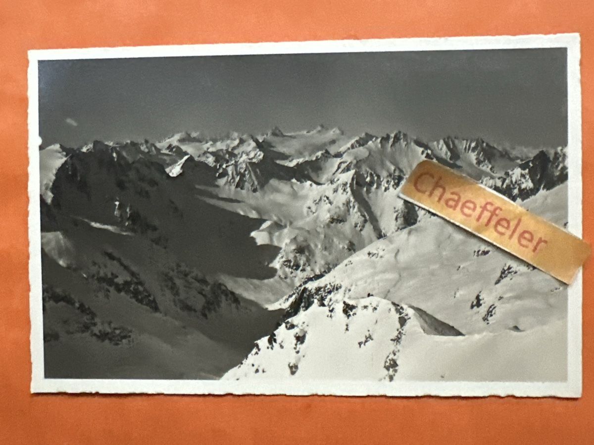 Cartoline postali: Mutten - Pass, Blindhorn – Usato da Zürich venduto da Chaeffeler