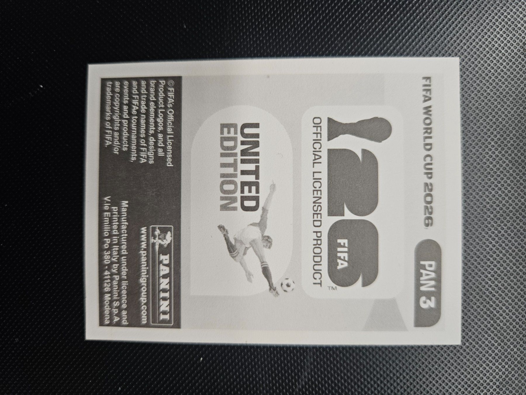 Panini Cartes à collectionner: PAN 3 – D'occasion à Würenlingen par Dinli 1