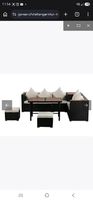 Rattan Lounge MELBOURNE komplett
