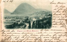 Lugano und Monte Salvatore, 1899