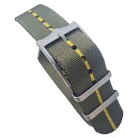 NATO Strap Uhrenrmband Premium Schliesse 20 mm oliv 9603