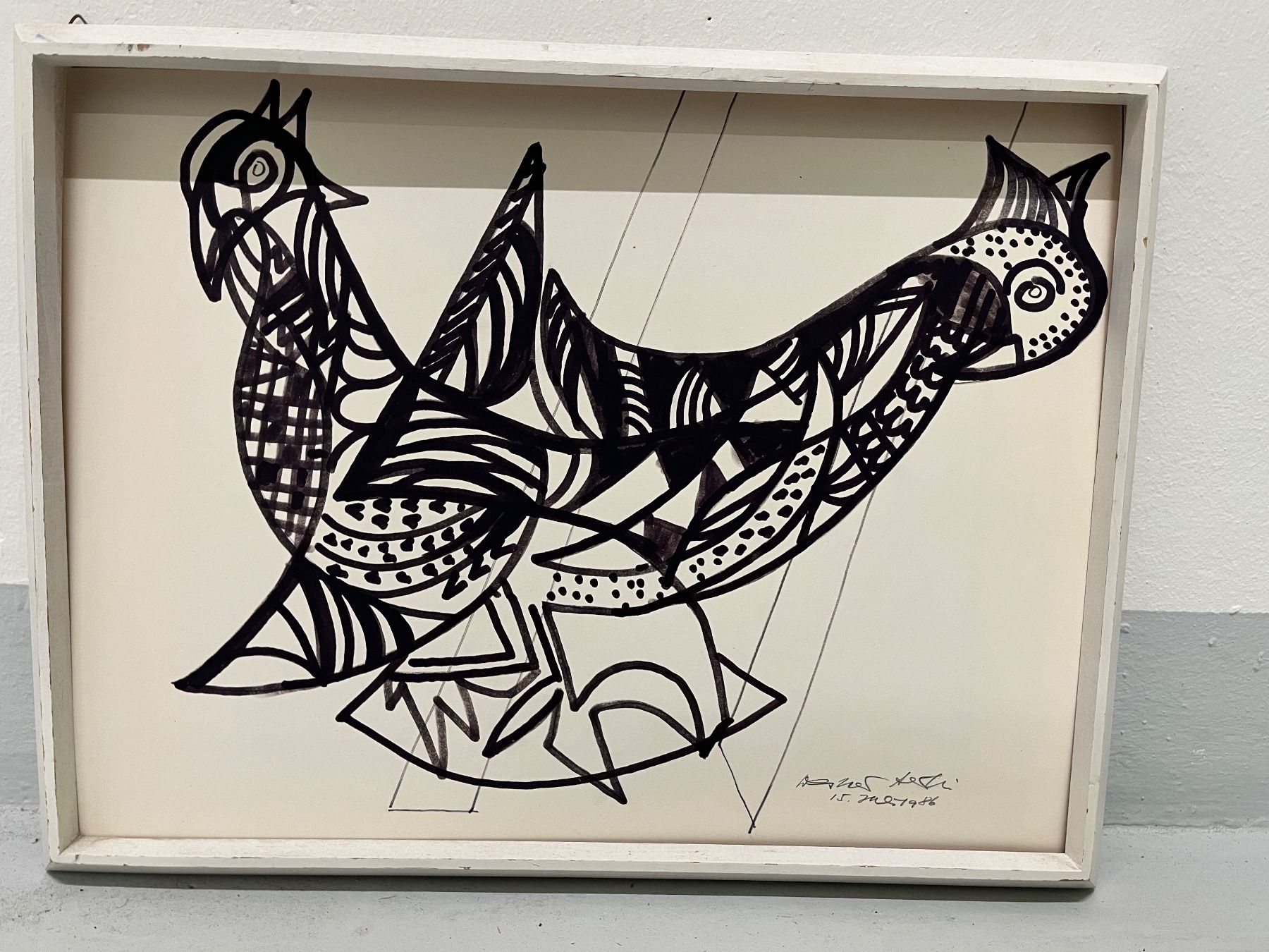 Dipinti: Werner Aerni (1907-1992) – Usato da Basel venduto da Kaffee_und_Kunst
