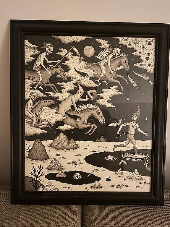 Poster & Bilder: Original - Jon MacNair Bild (Last Man) – Gebraucht aus Kreuzlingen von kmonline