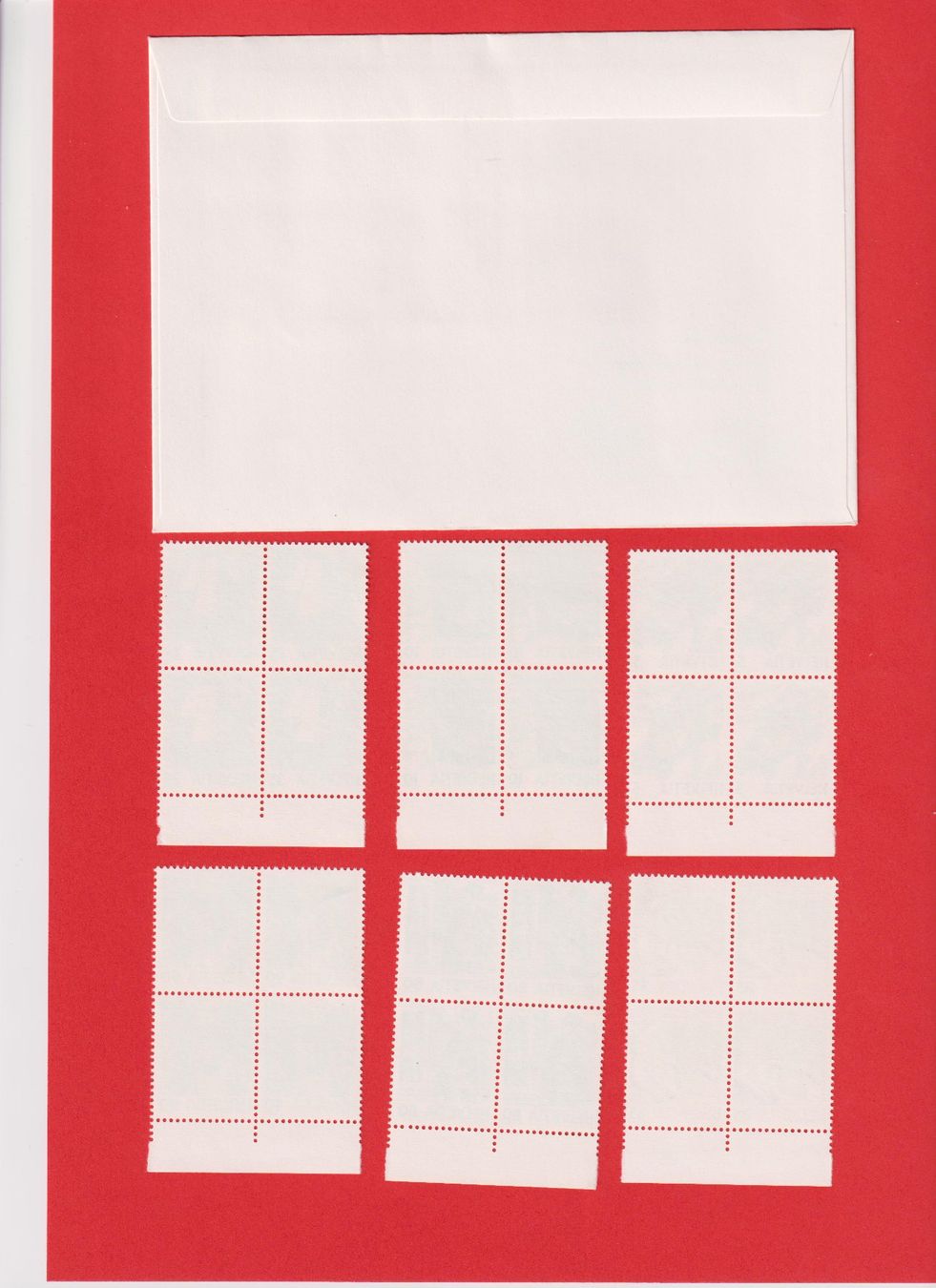Alle Briefmarken: FDC 1986 ET & 6 x 4er Blöcke Postfrisch m. Tab. – Gebraucht aus Oensingen von Stro11 1