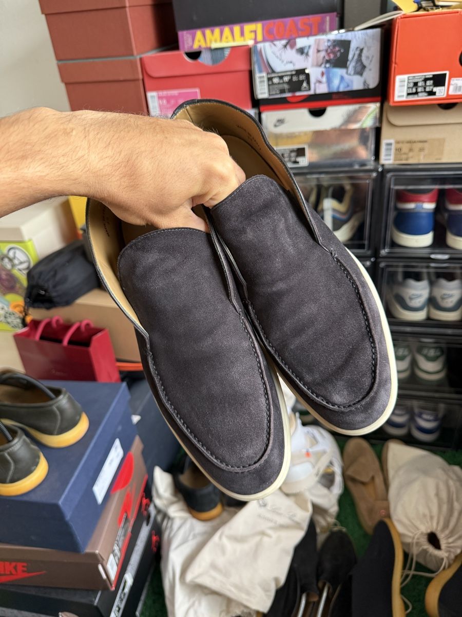 Loro Piana Chaussures hommes: Loro Piana Black Open Walk – D'occasion à Genève par SG_73 1