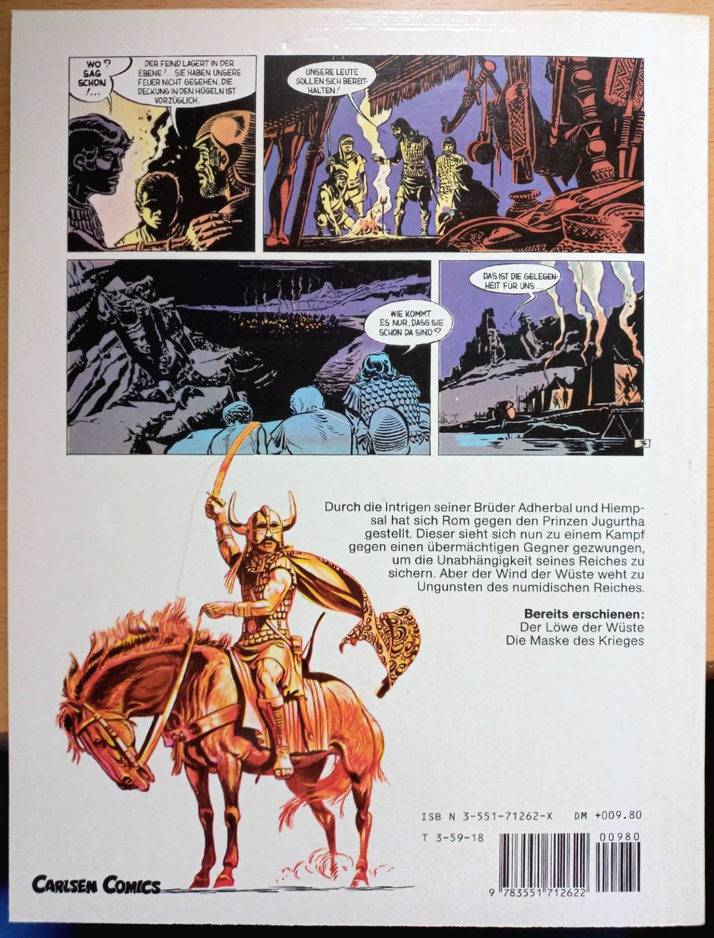 Fumetti: Comic - Jogurtha 2 - Die Maske des Krieges – Nuovo (secondo la descrizione) da Niederuzwil venduto da lubimaja 4