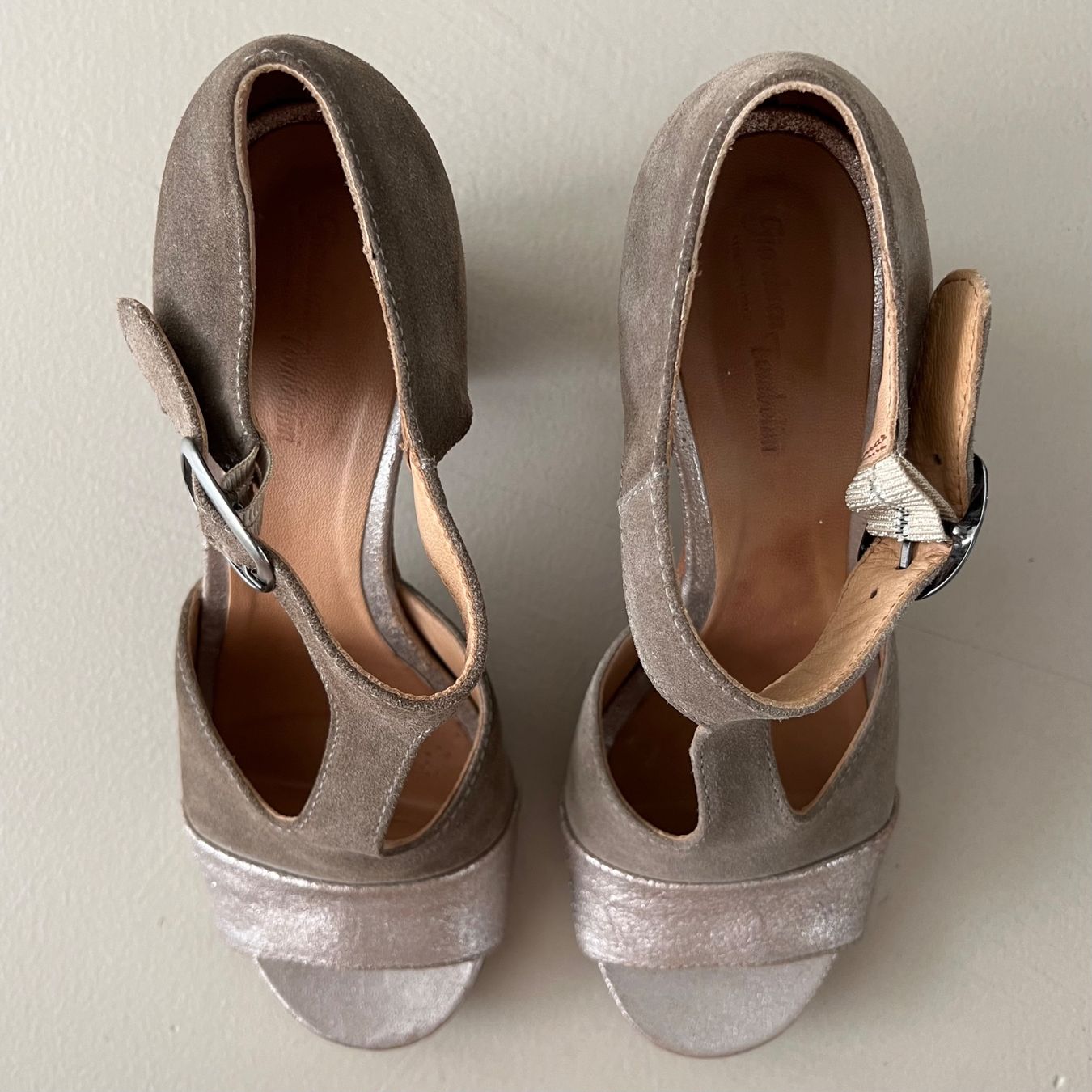 Damenschuhe: GIANLUCA TOMBOLINI Leder Sandalen – Gebraucht aus zürich von vintage12 4