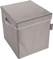 MEORI Faltbare Truhe Gr. S - taupe-rose