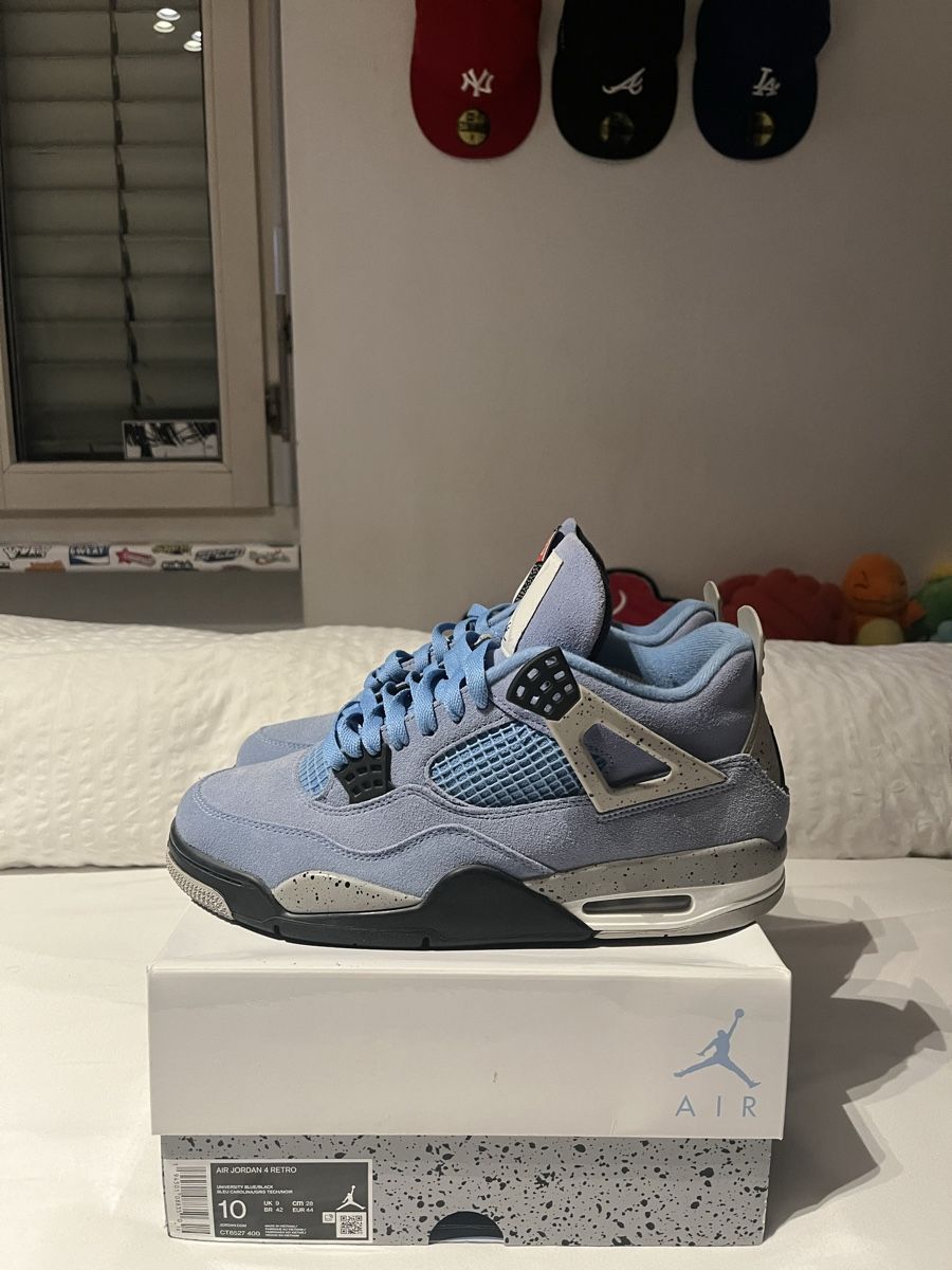 Jordan Scarpe da uomo: Jordan 4 Retro University Blue - Size 10 – Usato da Zürich venduto da Higuruma