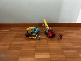 Rubbel und die Crew, Baufahrzeuge