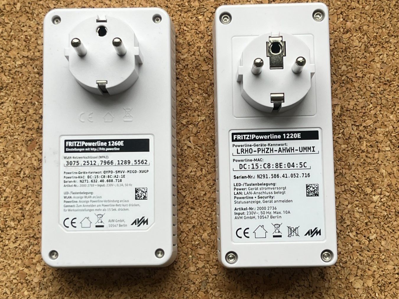 Avm WiFi: Fritz Repeater Powerline 1260E – Usato da Port venduto da stefankessel 1