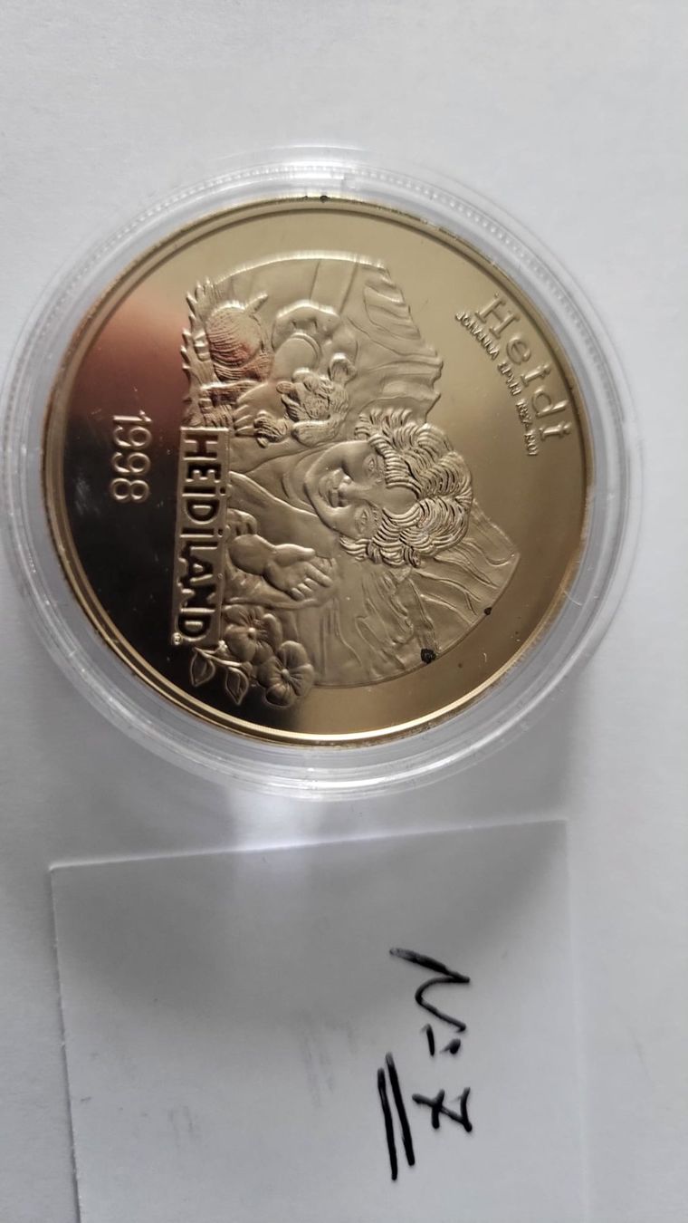 Medaglie: Médaille commémorative Heidi – Usato da Chamoson venduto da Mauritius1 1