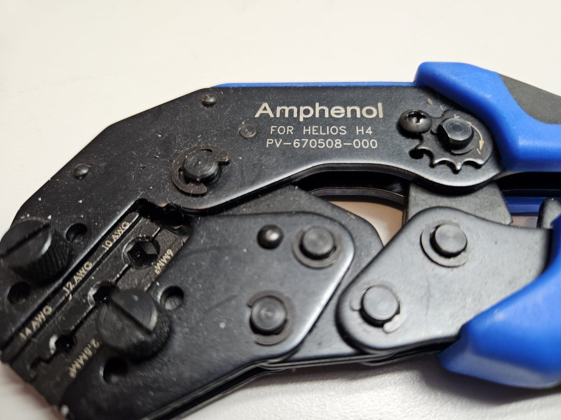 Tutti gli attrezzi: Crimpzange SOLAR H4 HELIOS CRIMP TOOL – Usato da Genestrerio venduto da GIDI02 1