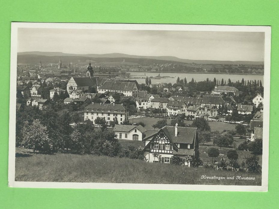 Cartoline postali: Alte Ansichtskarte Kreuzlingen und Konstanz – Usato da Zürich venduto da t24_de