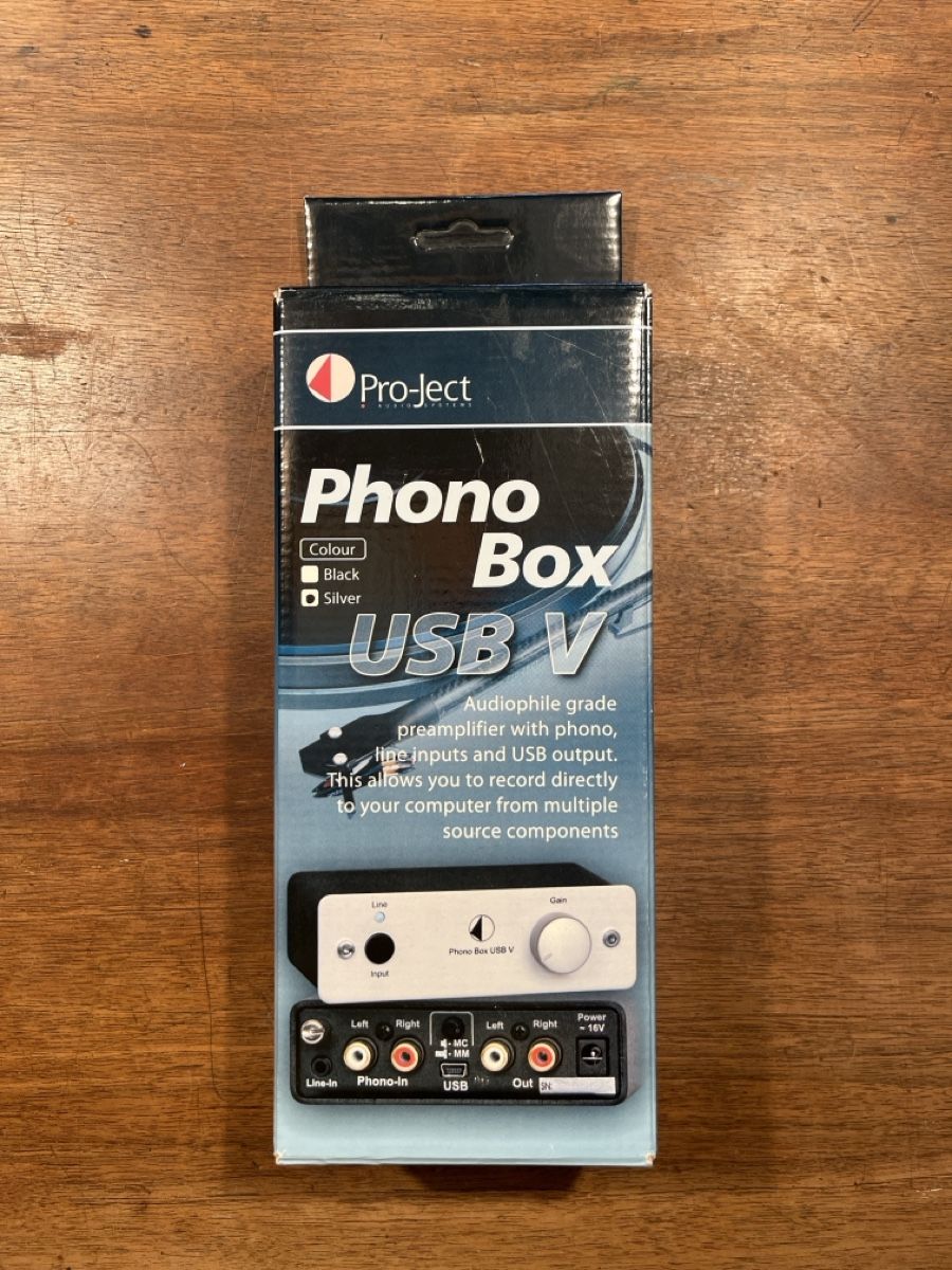Pro-ject Amplificatori: Pro-Ject Phono Box USB V – Usato da Männedorf venduto da Crew2