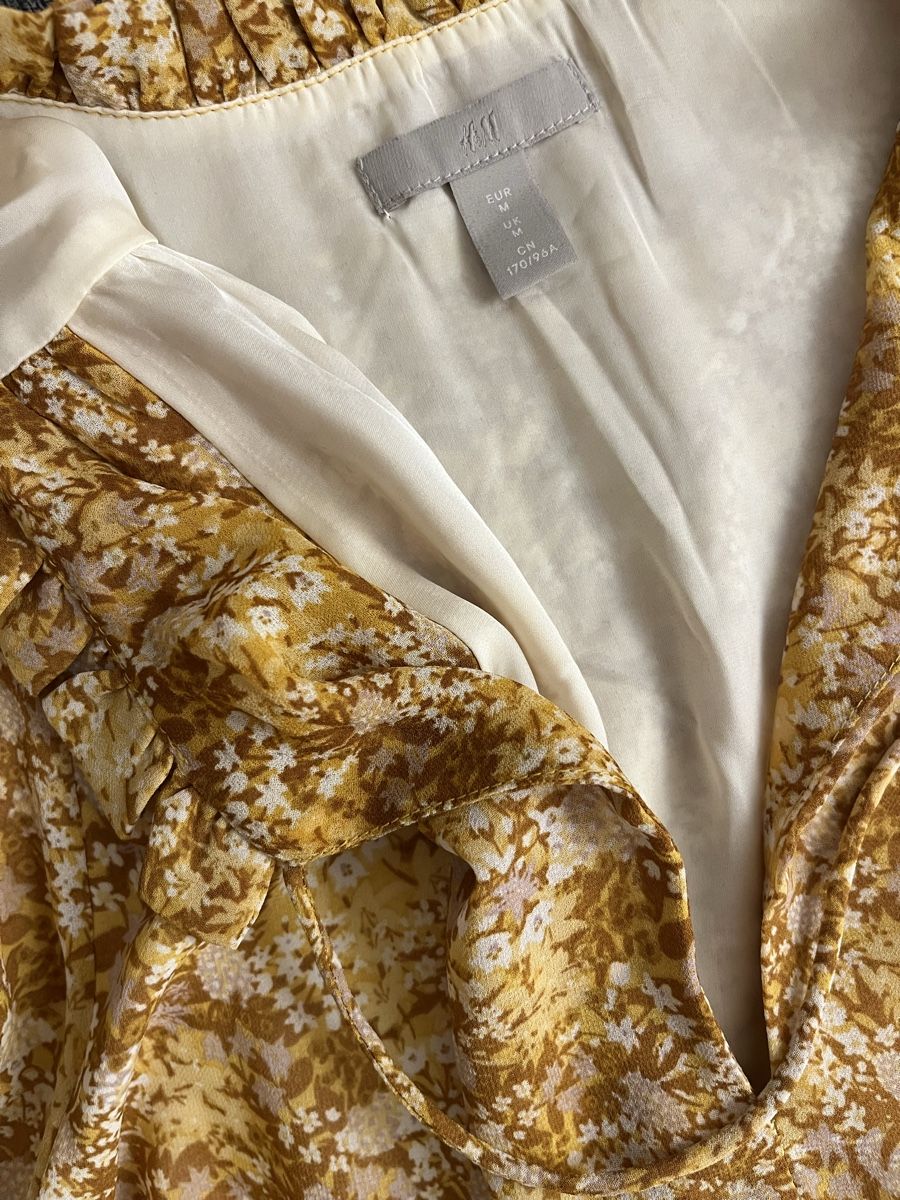 H&M Vestiti: Gelbes Chiffon Kleid H&M – Nuovo (secondo la descrizione) da Oensingen venduto da Chicotus 4