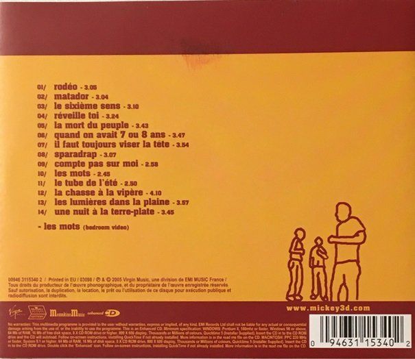 CD: Mickey 3D - Matador – Usato da Grüningen venduto da azulgris 1