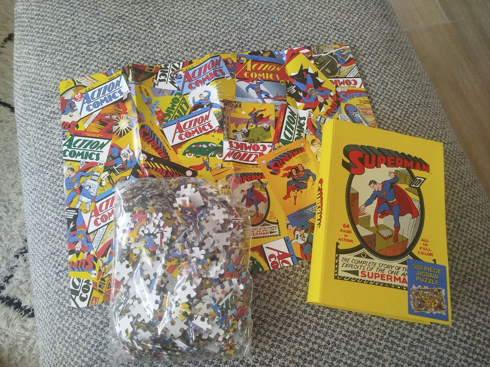 Puzzle: puzzle Superman Comics 500 pièces , neuf – Nuovo e nell'imballaggio originale da Genève venduto da Octo-puces 1
