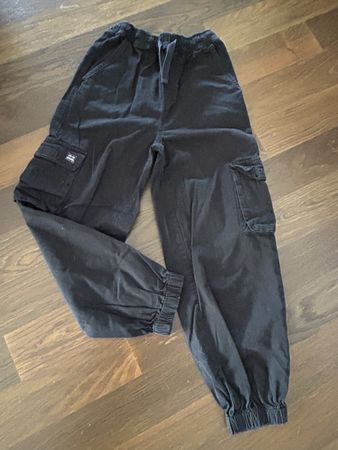 BDG Urban Outfitters Cargo Hose Schwarz XS Top Zustand!
