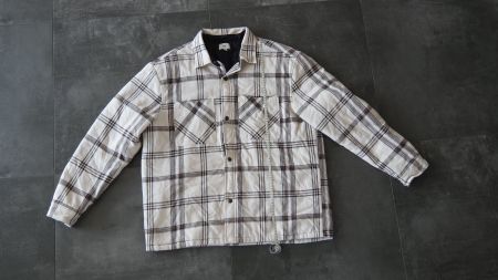 Veste mi-saison carrolée H&M taille XL/185