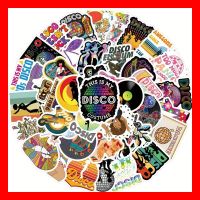 Disco Musik Konzert Discokugel Bar Tanzen 50 tlg Stickerset