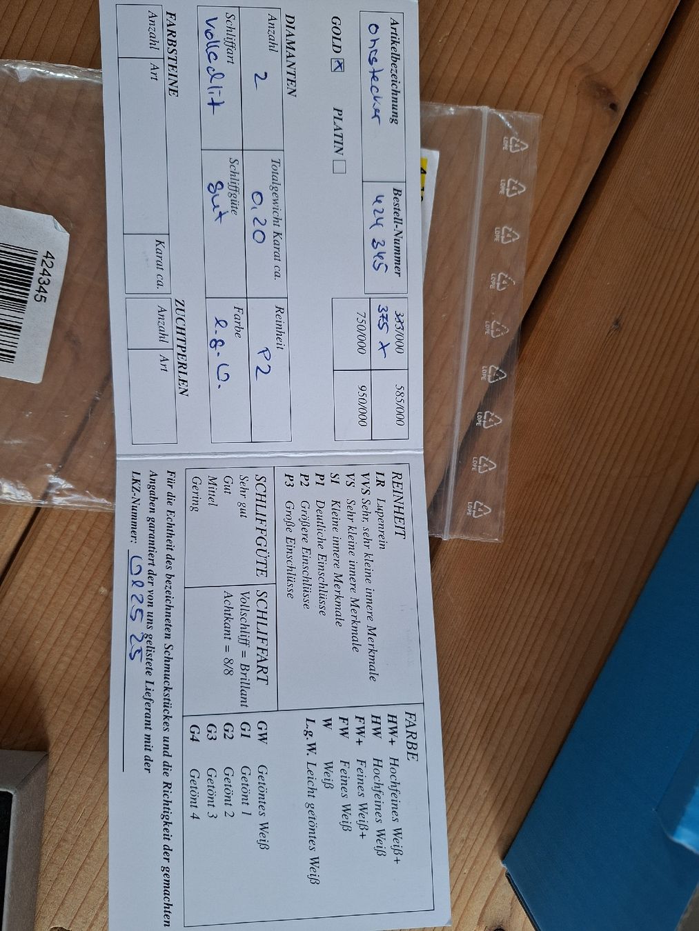 Orecchini pendenti & Orecchini a lobo: Diamantohrstecker Weissgold – Usato da Oftringen venduto da Nore1990 2