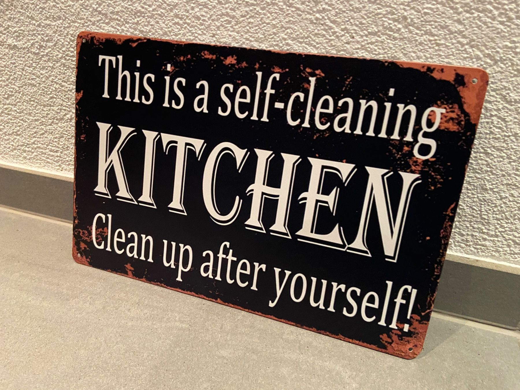 Schilder: KITCHEN SCHILD VINTAGE BLECHSCHILD NEU 1 Pcs. – Neu und originalverpackt aus Seon von Aaargauer01 5