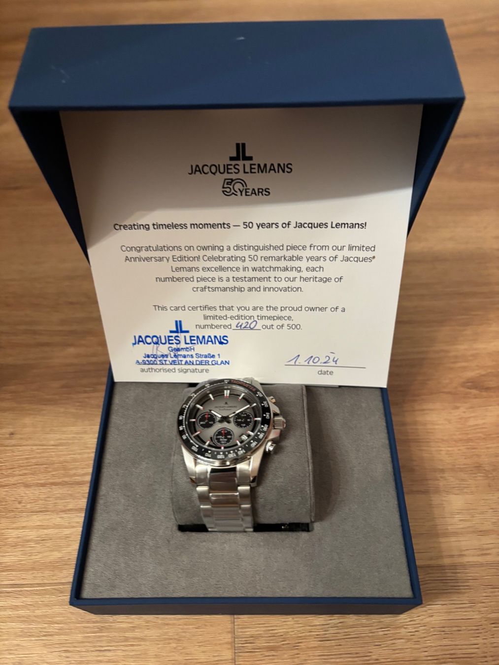 Orologi: Jacques Lemans Eco Power "Limited Edition" – Nuovo e nell'imballaggio originale da Aeschi SO venduto da Bluemail 7