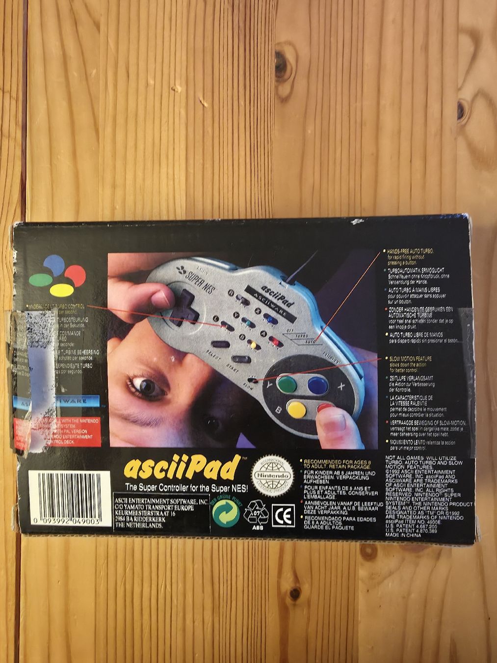 Nintendo Controller: Super Nintendo asciipad ungebraucht – Nuovo e nell'imballaggio originale da Schlattingen venduto da JG1234 4