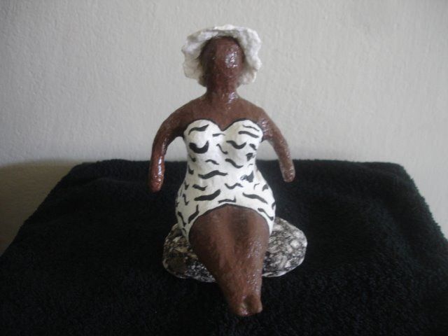 Sculture & Statue: Papiermache Skulptur Nr. 3 – Nuovo (secondo la descrizione) da Beatenberg venduto da nonnkari