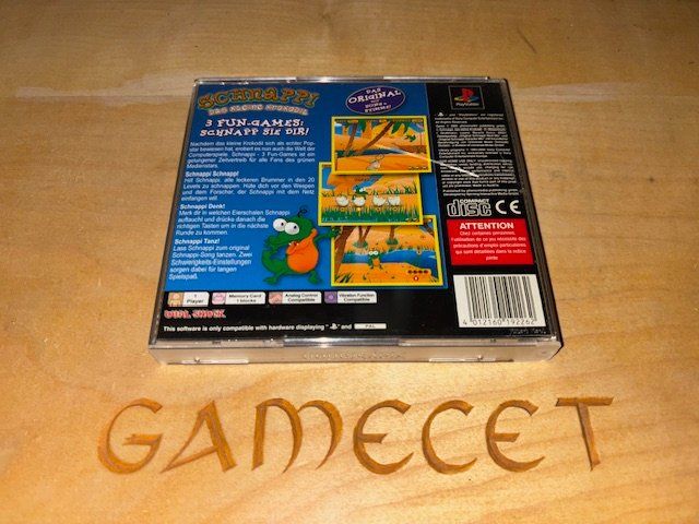 Sony Spiele: Schnappi Sony Playstation PS1 – Gebraucht aus Steinach von Gamecet 2