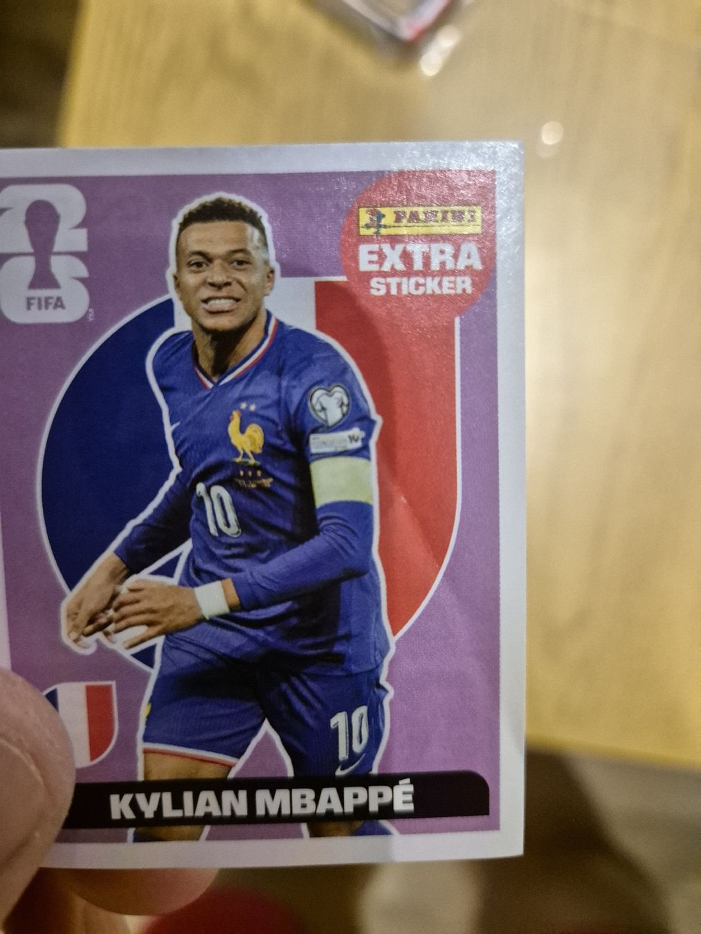 Panini Cartes à collectionner: Extra sticker, Mbappe purple/violet  – D'occasion à Dompierre FR par Nagolet92 1