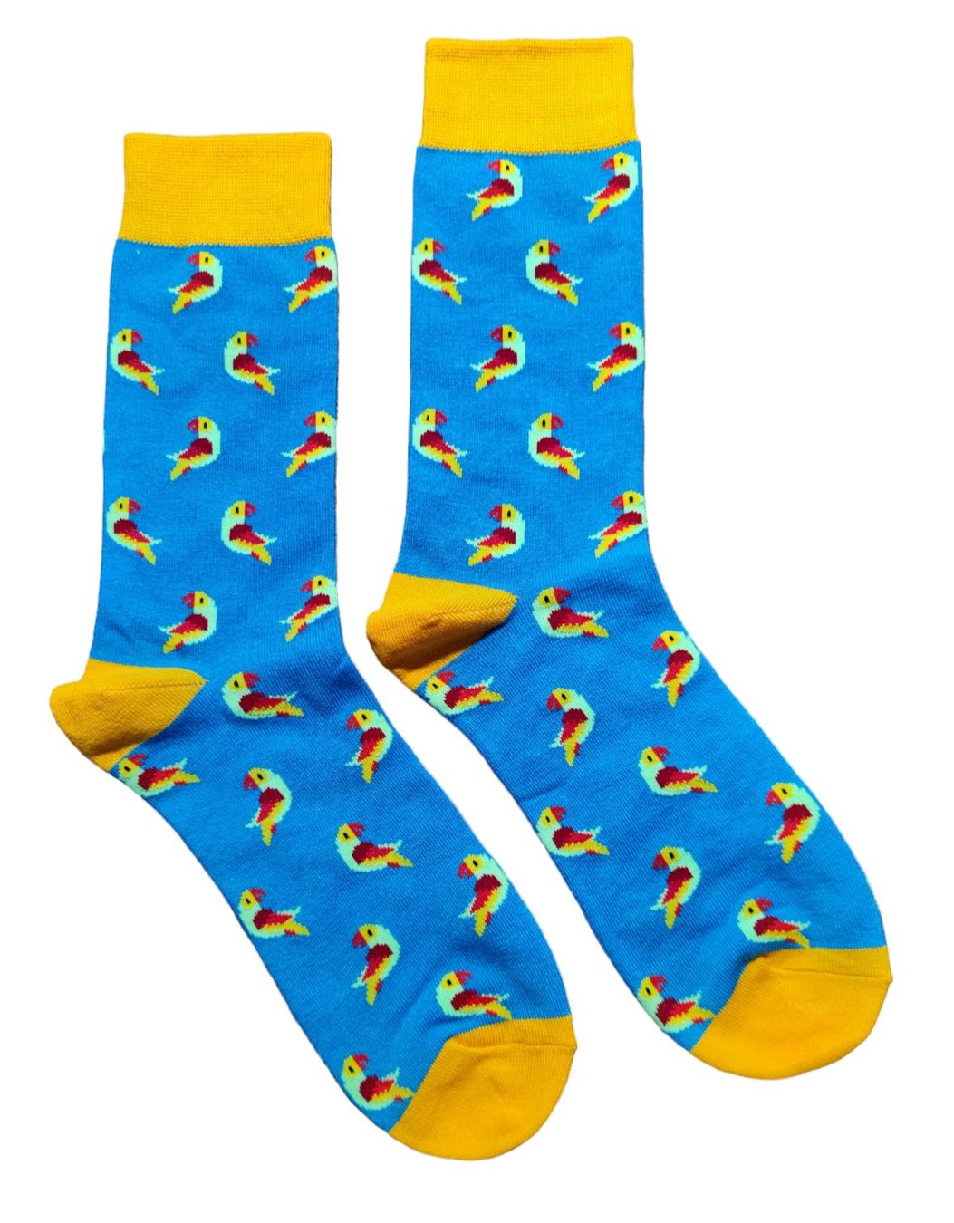 Calze: Socken Papagei / Parrots – Nuovo e nell'imballaggio originale da Zürich venduto da amysmith