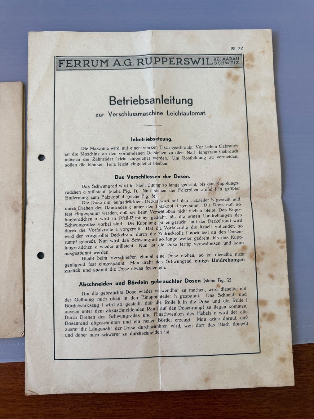 Küchengeräte: Verschliessmaschine FERRUM – Gebraucht aus Grellingen von syno28 9