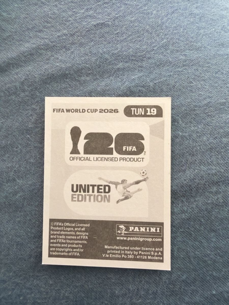 Panini Sammelbilder & Trading cards: Panini WM Sticker TUN 19 – Neu und originalverpackt aus Aarau von Tam6 1