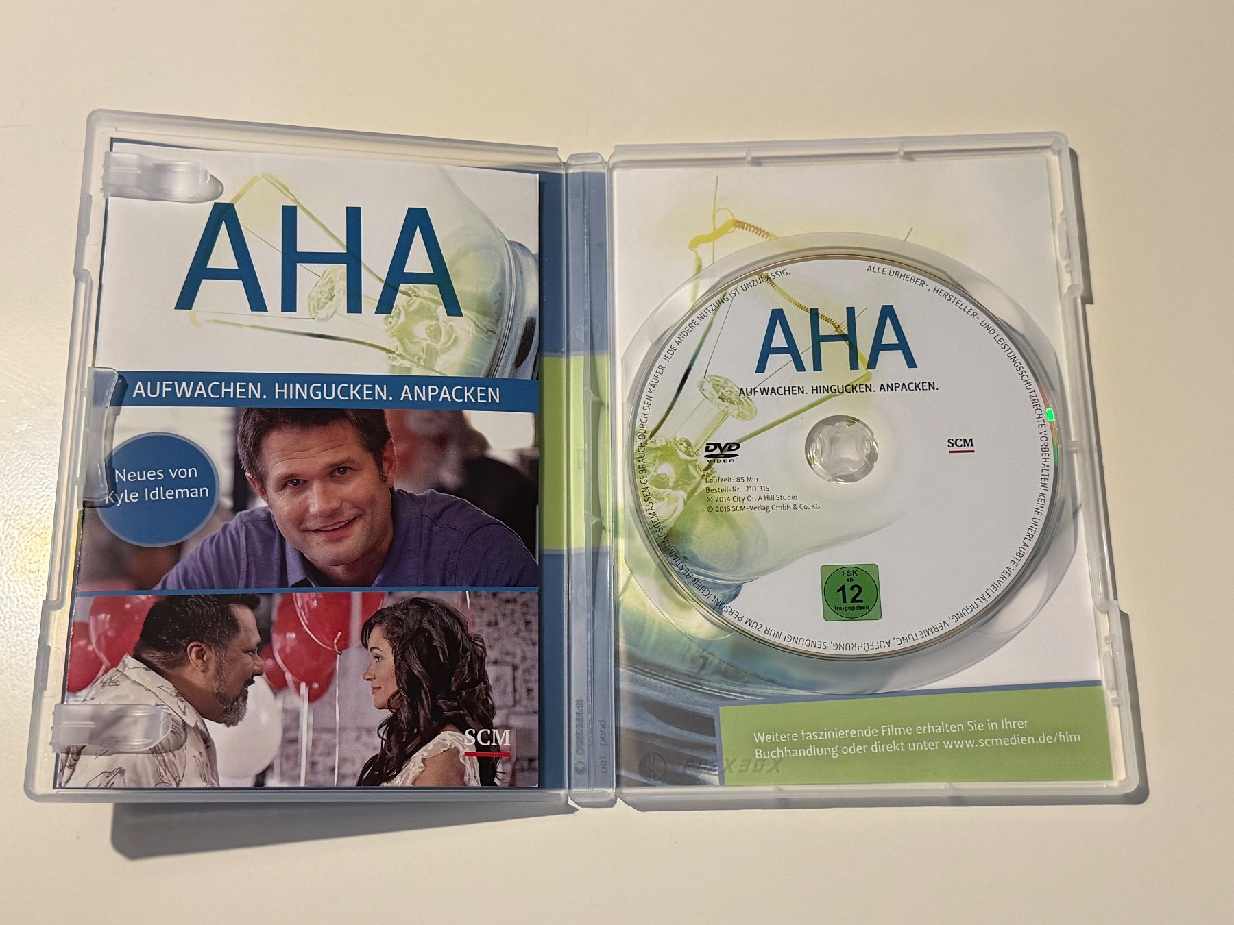 Tutti i DVDs: DVD: AHA - Aufwachen. HinGucken. Anpacken. – Usato da Altstätten SG venduto da sheamus 2