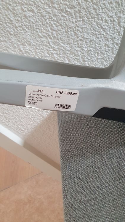 Cube Biciclette: rahmen carbon CUBE Agree C:62 SL GR. 60cm – Nuovo (secondo la descrizione) da Uster venduto da luk_7thc 4