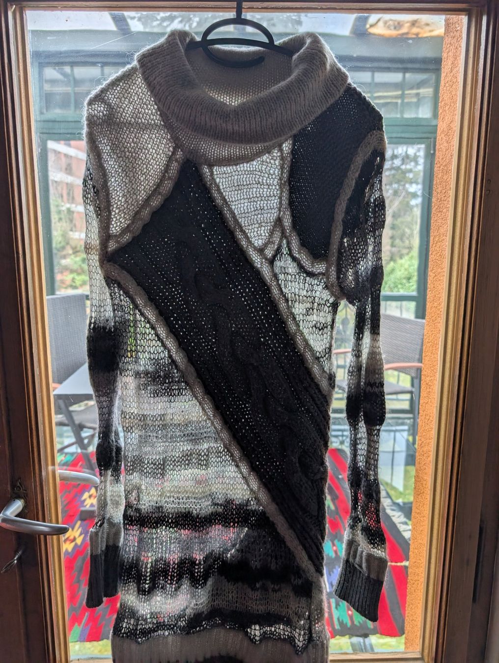 Diesel Vestiti: DIESEL : Robe patchwork de tricot gris S-M – Nuovo (secondo la descrizione) da Petit-Lancy venduto da lilycerise 5