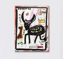 Torro Stier Urban Pop Art Bull Kunst Neo Expressionismus