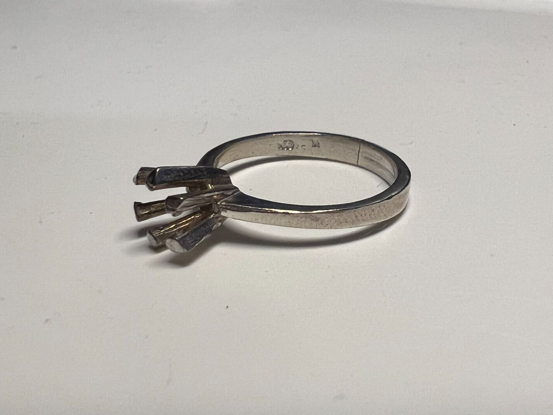 Esprit Anelli: Ring Rohling Silber 925, Grösse 54 – Nuovo e nell'imballaggio originale da Alpnach Dorf venduto da MiKoMarkt 1