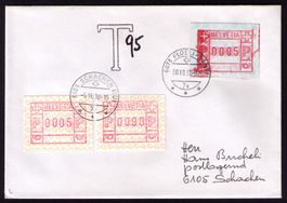 ATM 6+8A_«STARKDRUCK VERKLECKST» austaxiert als FDC für 8A !