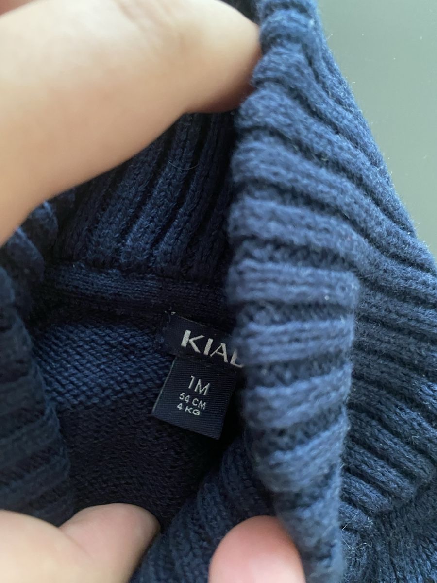 Maglioni & Felpe: Pull bébé Kiabi rayé bleu blanc taille 1 mois 54 cm – Nuovo (secondo la descrizione) da Lausanne venduto da bab_s576 1