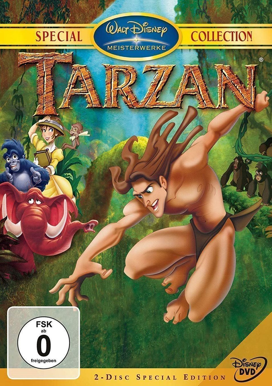 Tutti i DVDs: Tarzan (Special Edition, 2 DVDs) – Nuovo e nell'imballaggio originale da Eschen venduto da 33shaggy33