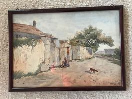 Aquarell von Ferd. Siegwart