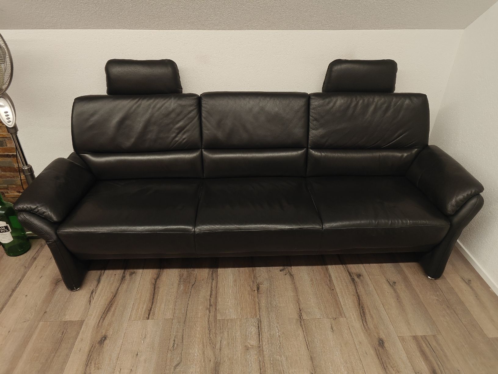 Divani: Ledersofa Schwarz – Usato da Luzern venduto da RemsyRainbow