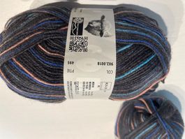1Knäuel Jawoll Langyarns Sockenwolle