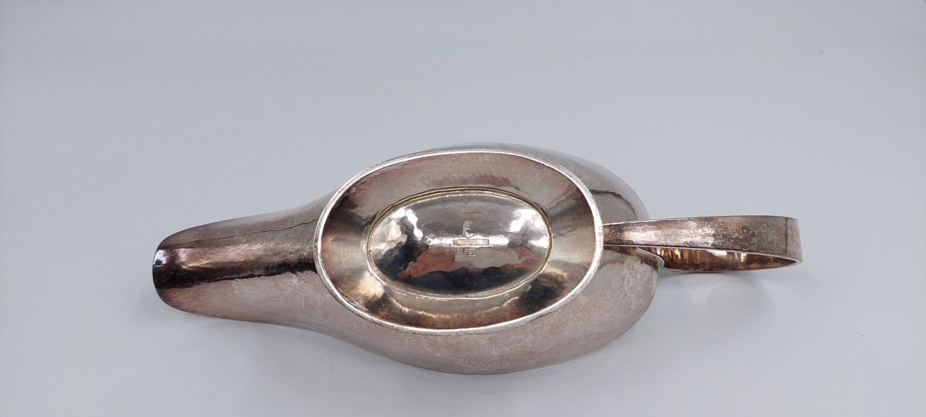 Ciotole: Grosse  elegante Sterling Silber Sauciere Baltensberger – Usato da Dielsdorf venduto da anabur 2
