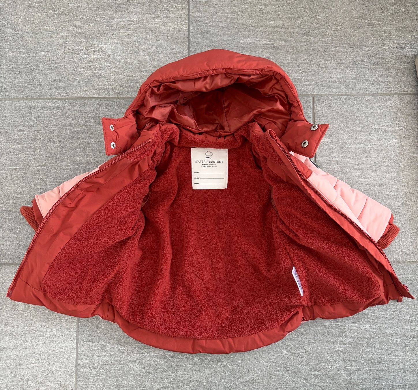 Jacken & Mäntel: Rosa Winterjacke mit Kapuze, Gr. 68 – Gebraucht aus Gipf-Oberfrick von Womek 2