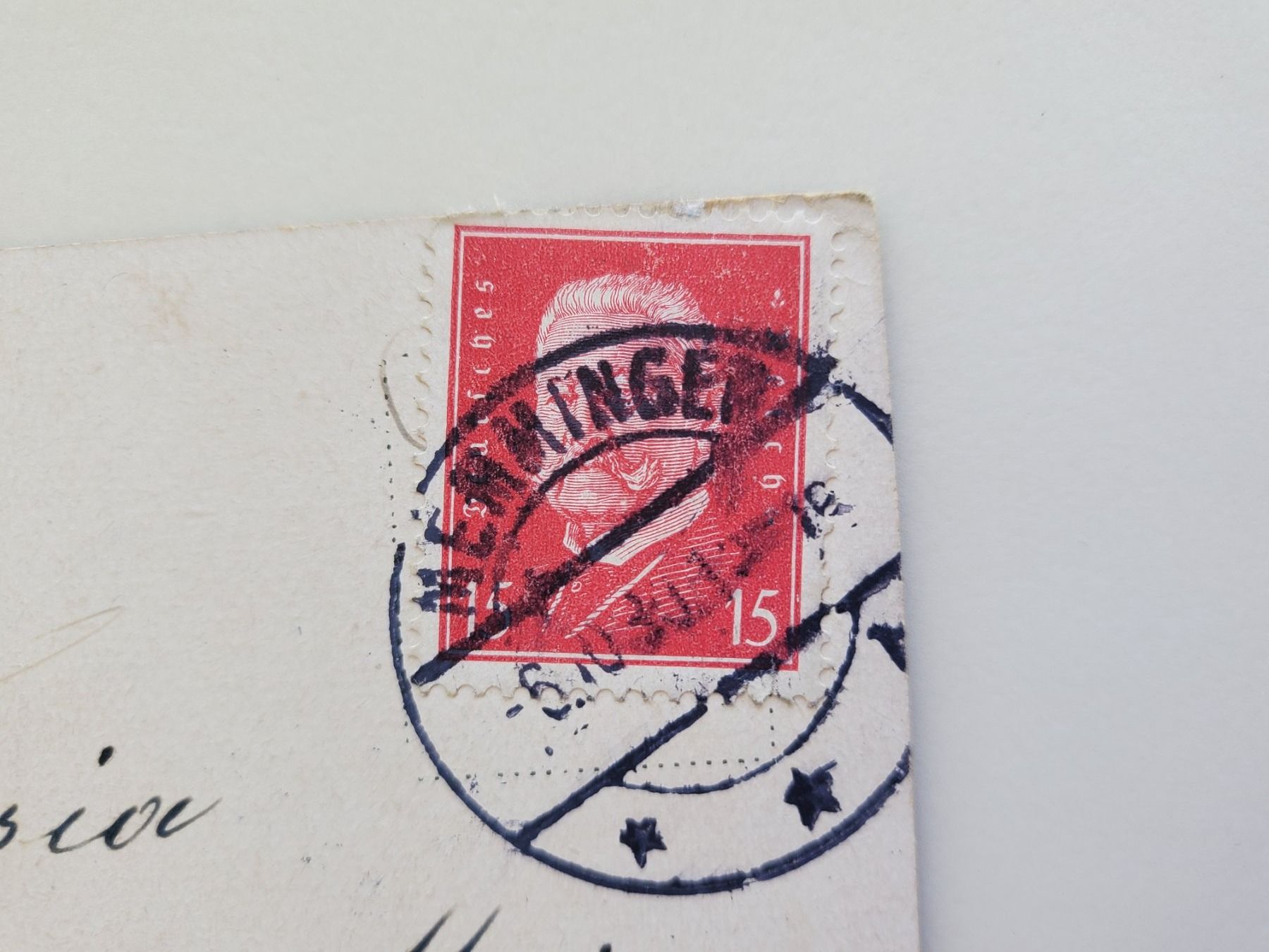Cartoline postali: Ansichtskarte Gruss vom Memminger Mau  Deutsches Reich 1925 – Usato da Unterägeri venduto da 0alfa0 4