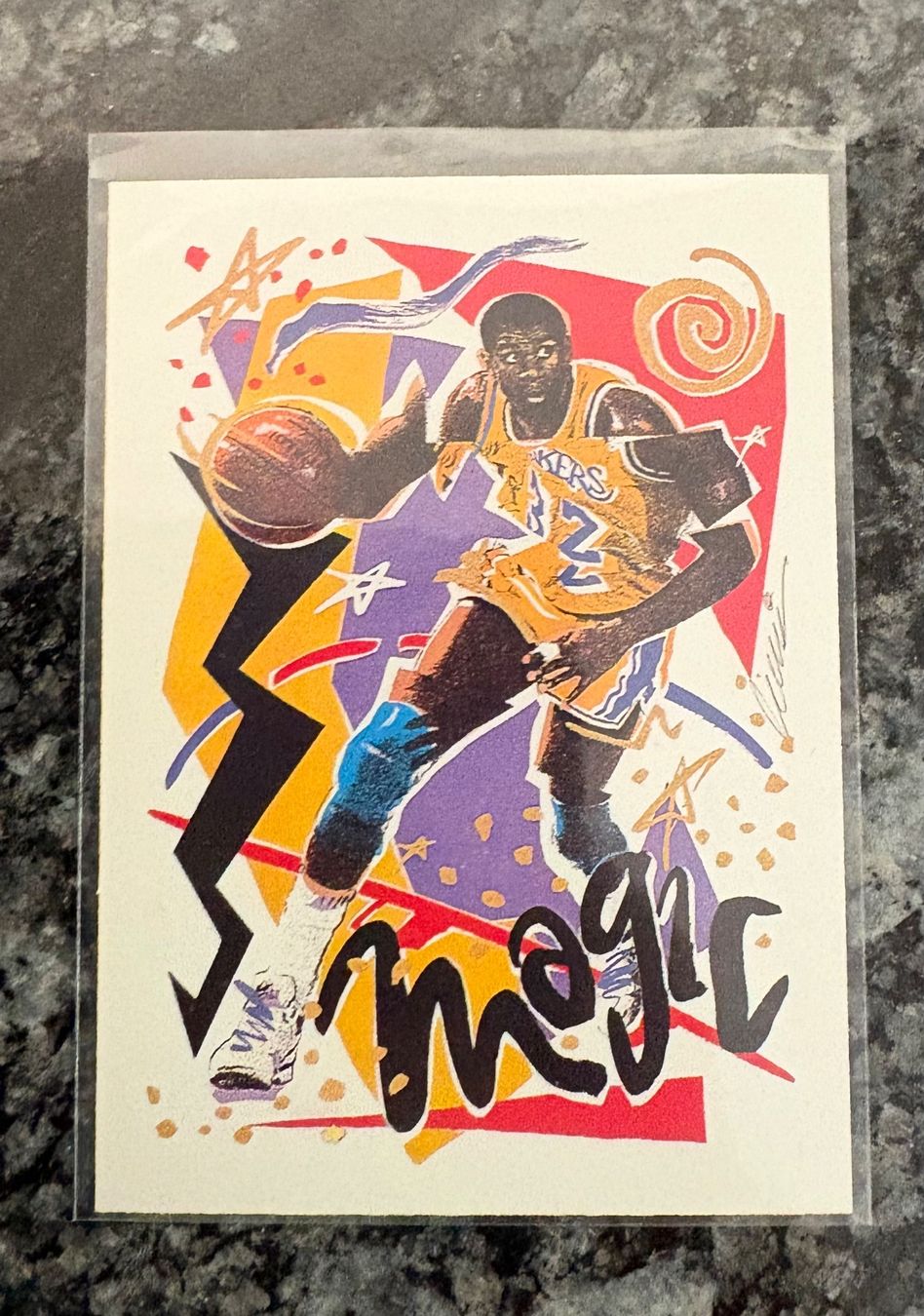 Nba Sammelbilder & Trading cards: NBA Magic Johnson Hoops Lakers Checklist – Neu (gemäss Beschreibung) aus Muttenz von joba23